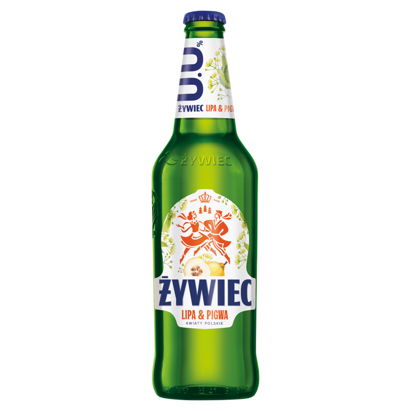 LIPA & PIGWA Piwo bezalkoholowe (cena zawiera 1 zł kaucji za butelkę)