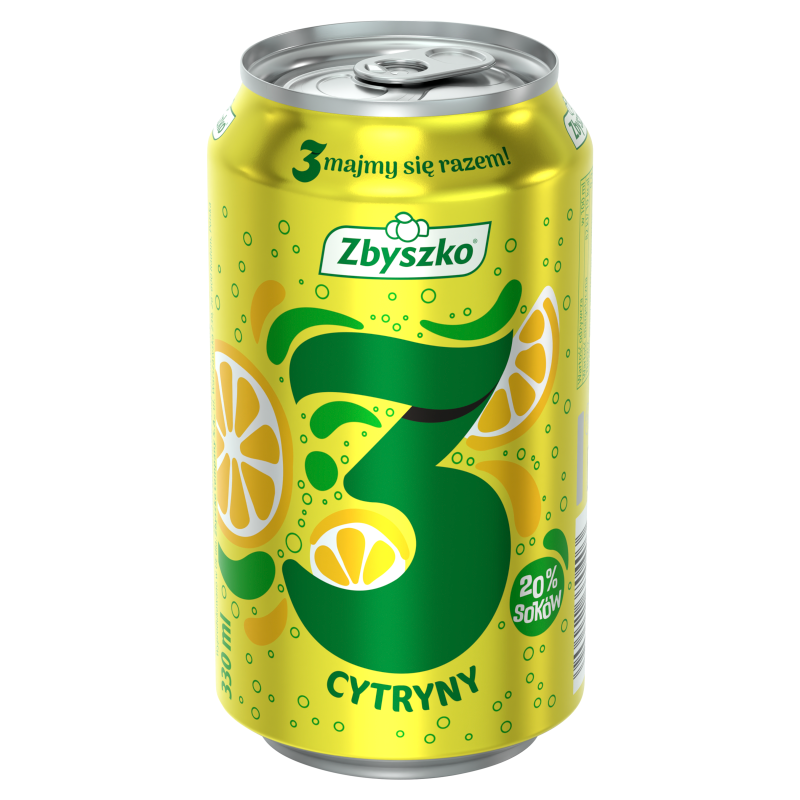 Napój gazowany o smaku cytrynowym