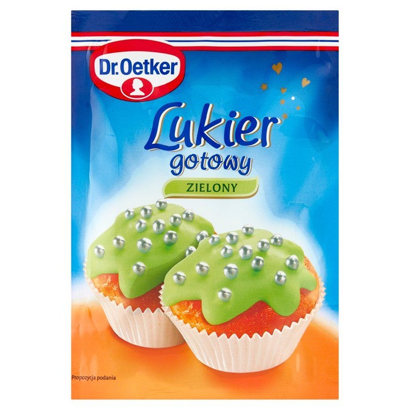 Lukier zielony  Dr.Oetker 100 g