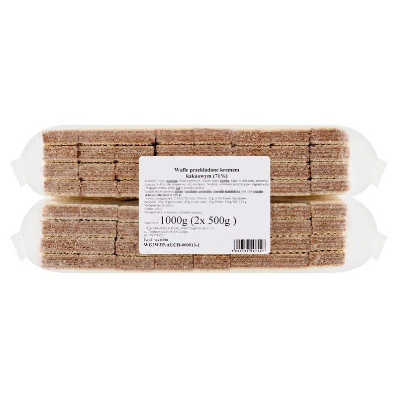 Wafle przekładane kremem kakaowym Magnolia 1 kg