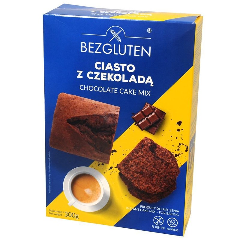 Ciasto z czekoladą bezglutenowe Bezgluten 300 g