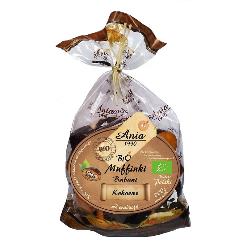 BIO Muffinki babuni kakaowe Ania 200 g