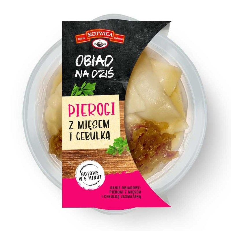 Pierogi z mięsem i cebulą Kotwica 320 g