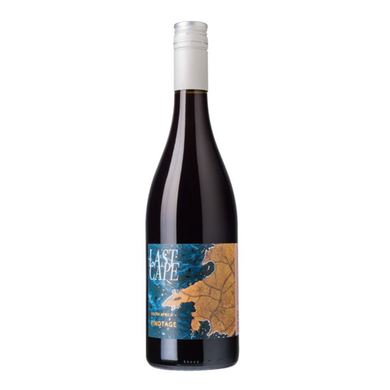 Wino południowoafrykańskie czerwone półwytrawne Pinotage alk. 12,5% obj. Laste Cape 750 ml