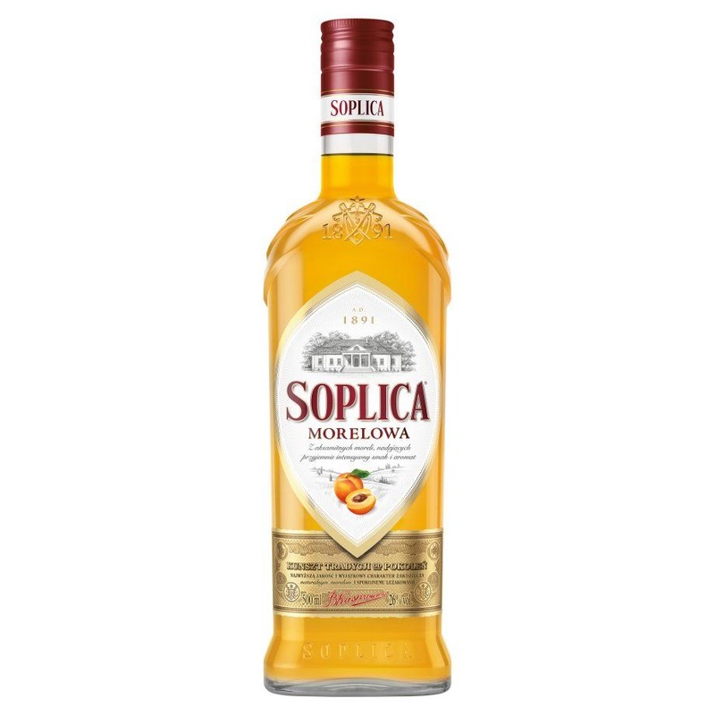 Wódka smakowa Morelowa alk. 26,0% obj. Soplica 500 ml