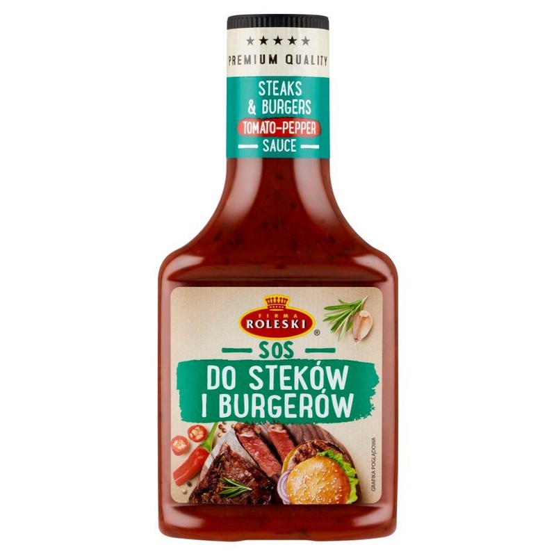 Sos do steków i burgerów Roleski 370 g
