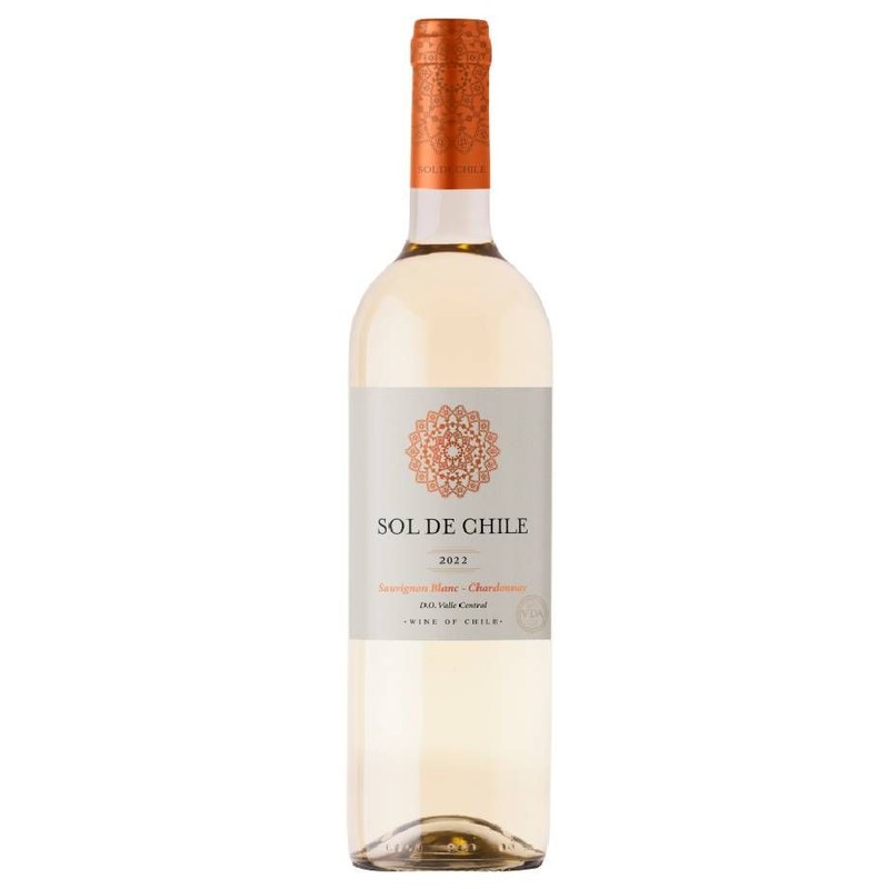 Wino Sauvignon Blanc  białe wytrawne Sol De Chile 750 ml