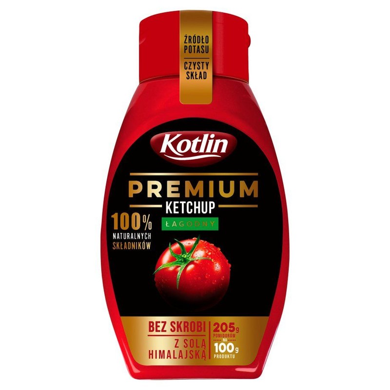 Ketchup łagodny premium Kotlin 450 g