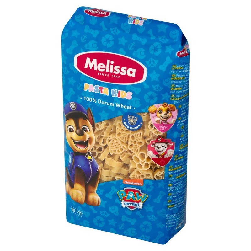 Makaron Psi Patrol 100% pszenicy durum Melissa 400 g