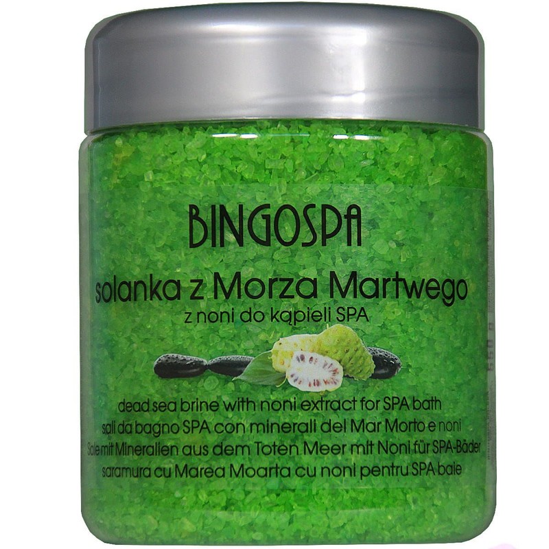 Solanka z Morza Martwego z noni BINGOSPA 580 g