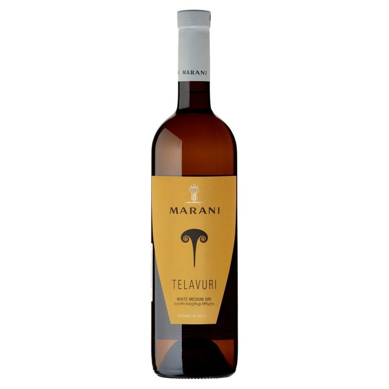 Telavuri wino białe półwytrawne Marani 750 ml