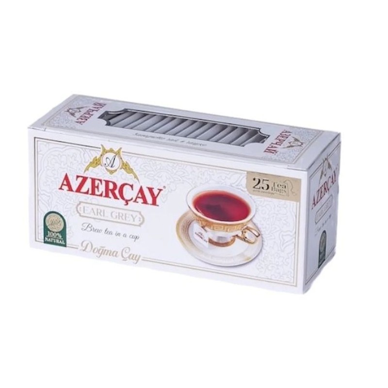 Czarna herbata Earl Grey   AZERCAY 25 torebek