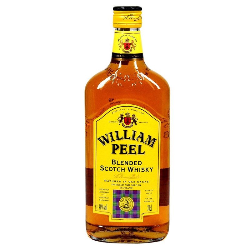 Whisky blended alk. 40,0% obj. William Peel 700 ml