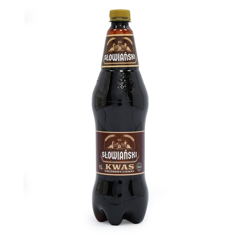 Kwas chlebowy ciemny  Słowiański 1,5 l