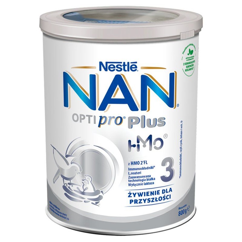 Mleko modyfikowane w proszku dla dzieci po 1 roku  NAN OPTIPRO Plus 800 g