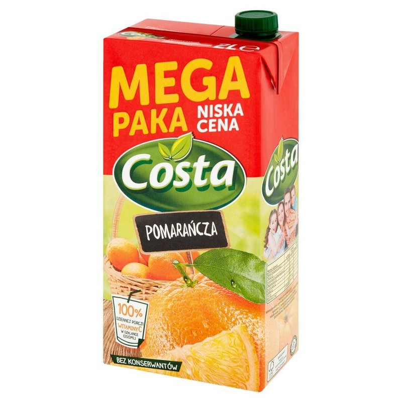 Napój pomarańcza Costa 1 l