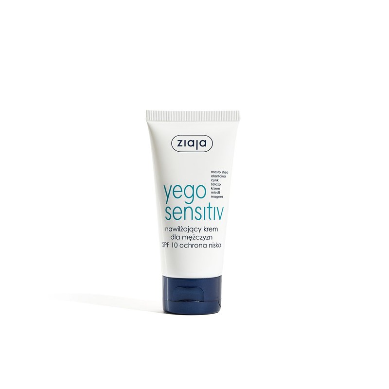 Yego Sensitiv nawilżający krem dla mężczyzn ZIAJA 50 ml
