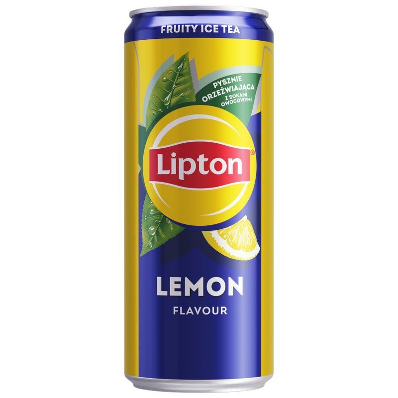 Niegazowany napój owocowo-herbaciany o smaku cytrynowym  Lipton 330 ml