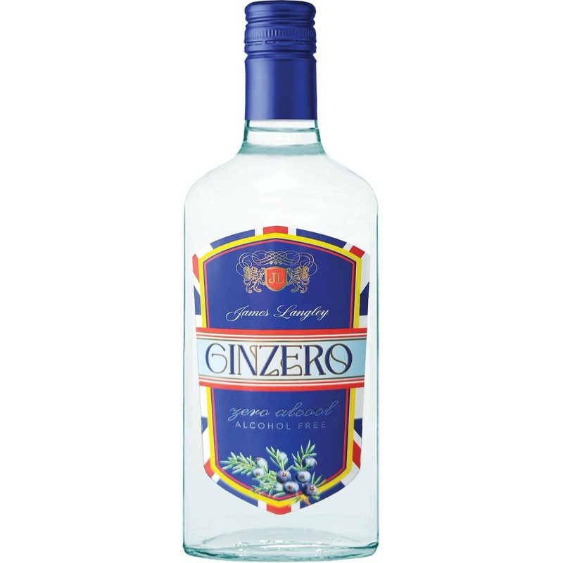 Gin bezalkoholowy Zero alk. 0,0% obj. James Langley 700 ml