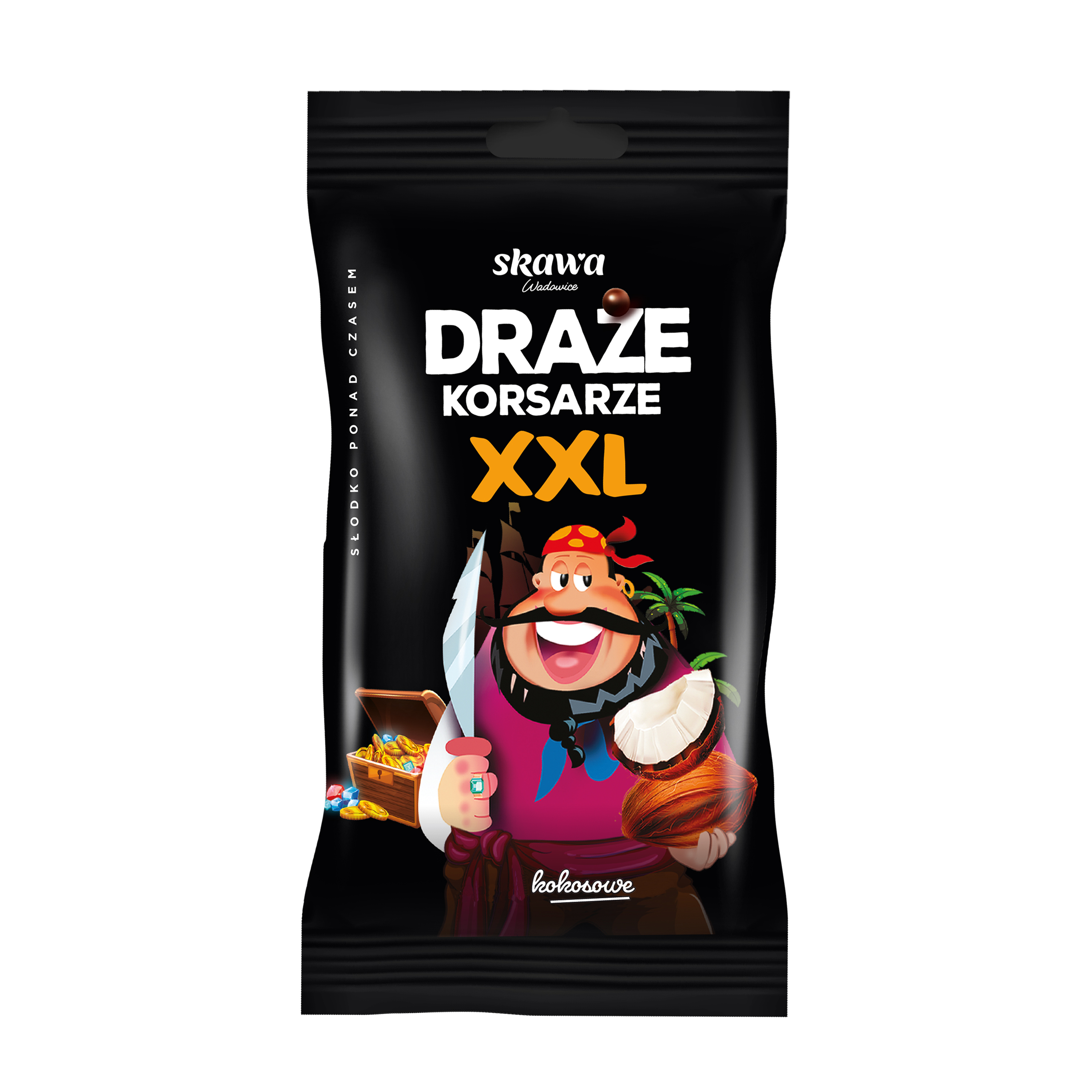 Skawa Draże Korsarze Xxl Kokosowe 130 G