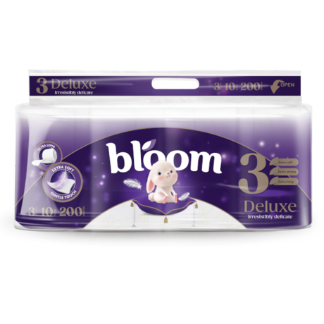 Papier toaletowy Bloom 3W 10 rolek
