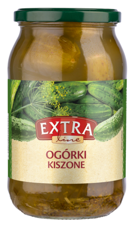 Extra Line Ogórki kiszone 850 g