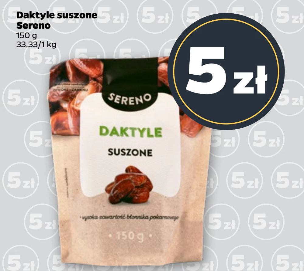 Daktyle suszone Sereno