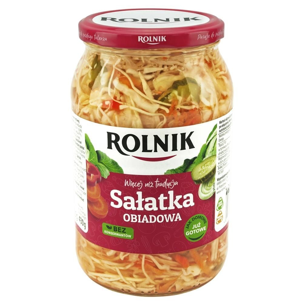 Rolnik Sałatka obiadowa 880 g