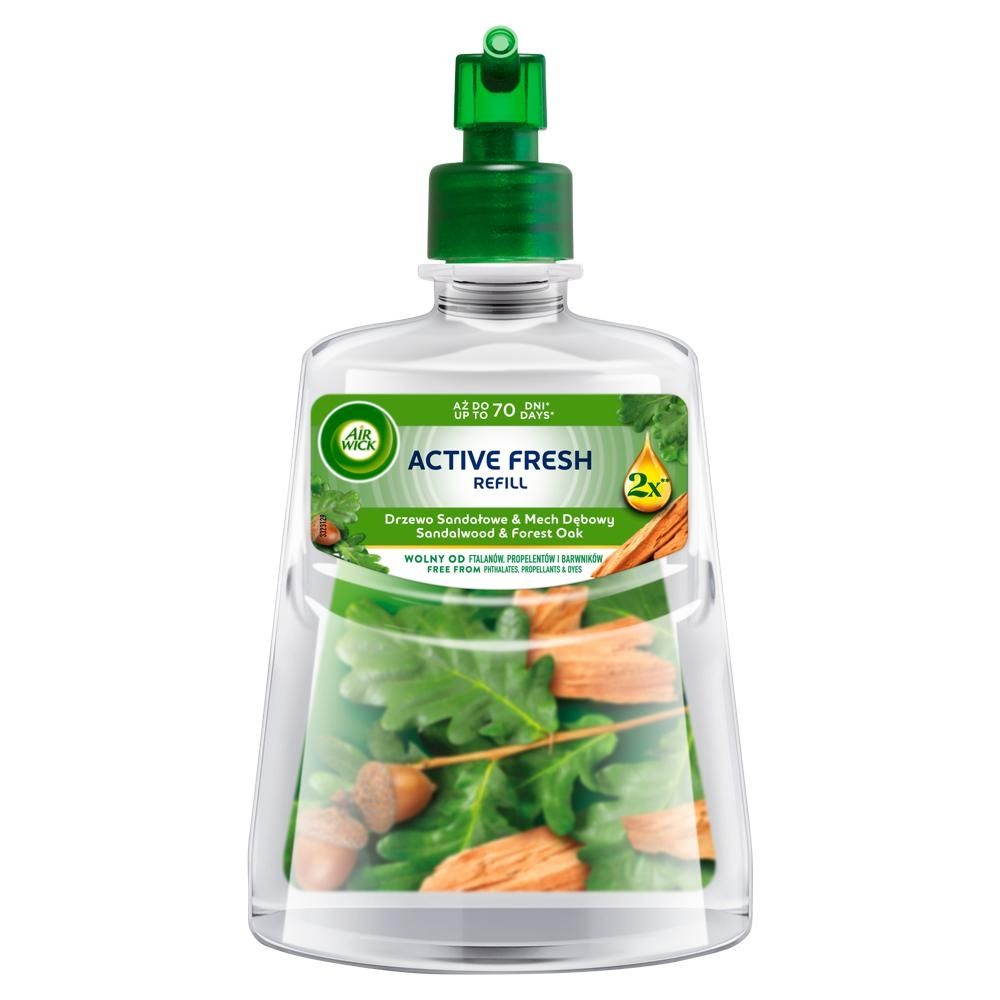 Air Wick Active Fresh Wkład zapachowy drzewo sandałowe & mech dębowy 228 ml