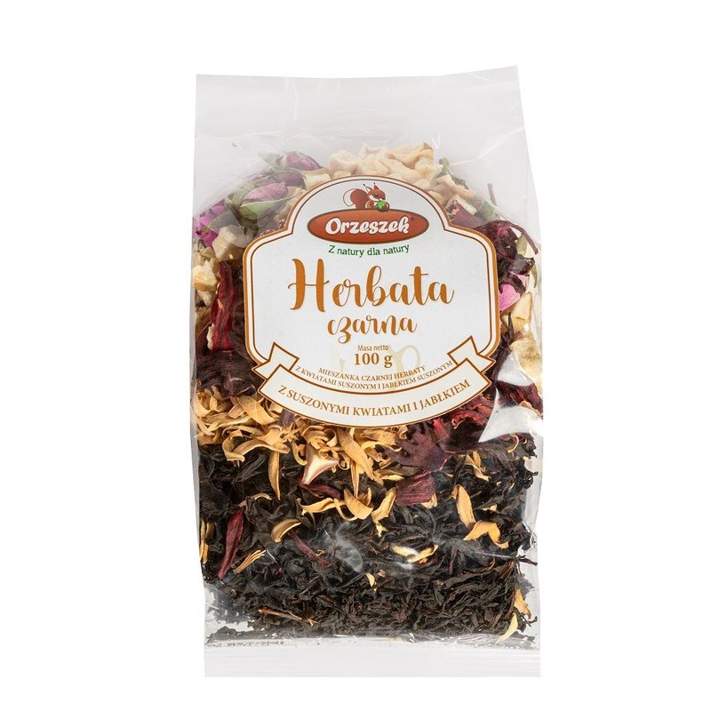 Herbata z suszonymi kwiatami i jabłkiem Orzeszek 100 g