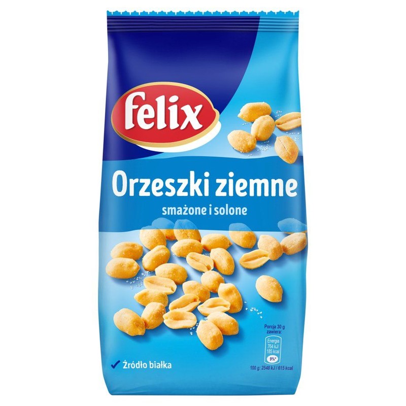 Orzeszki ziemne smażone i solone Felix 220 g