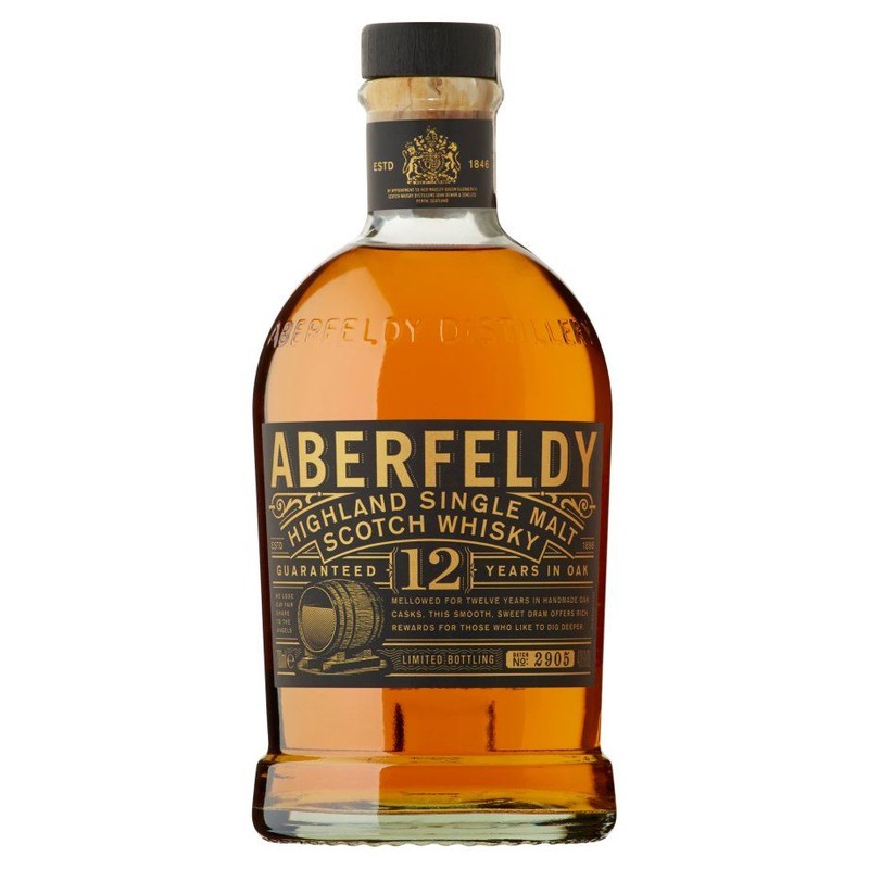 Whisky szkocka single malt alk. 40,0% obj. Aberfeldy 700 ml