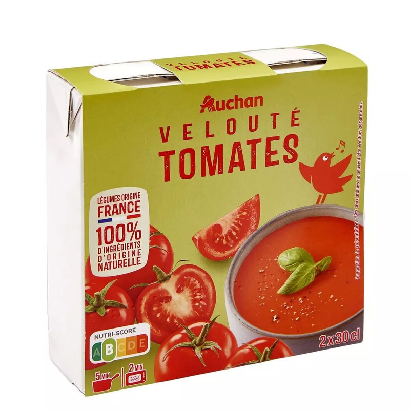Zupa pomidorowa  Auchan 2 x 300 ml