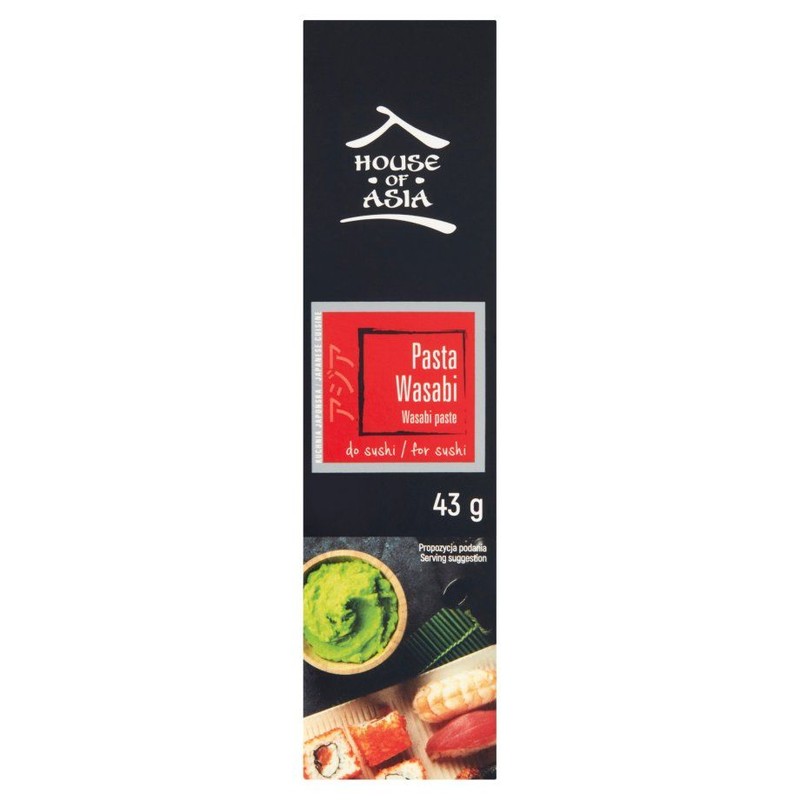 Pasta Wasabi do sushi House of Asia 43 g