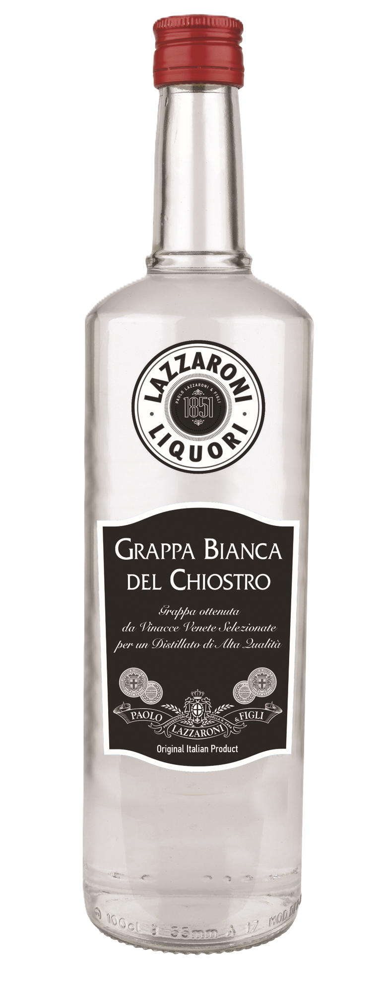 Likier Lazzaroni Grappa Bianca 700 Ml 37,5%
