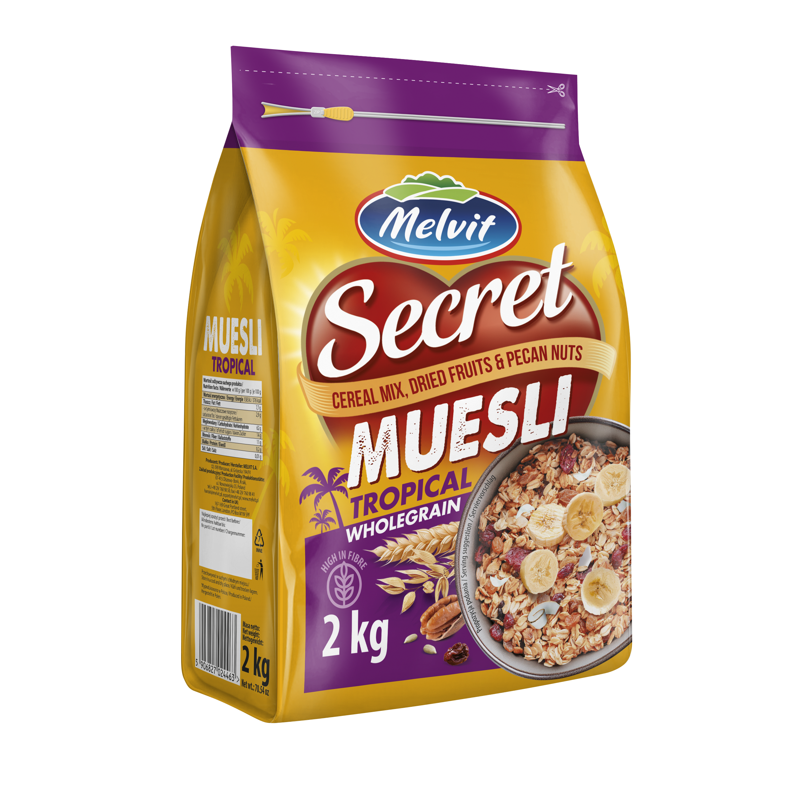 Melvit Musli Tropikalne 2Kg
