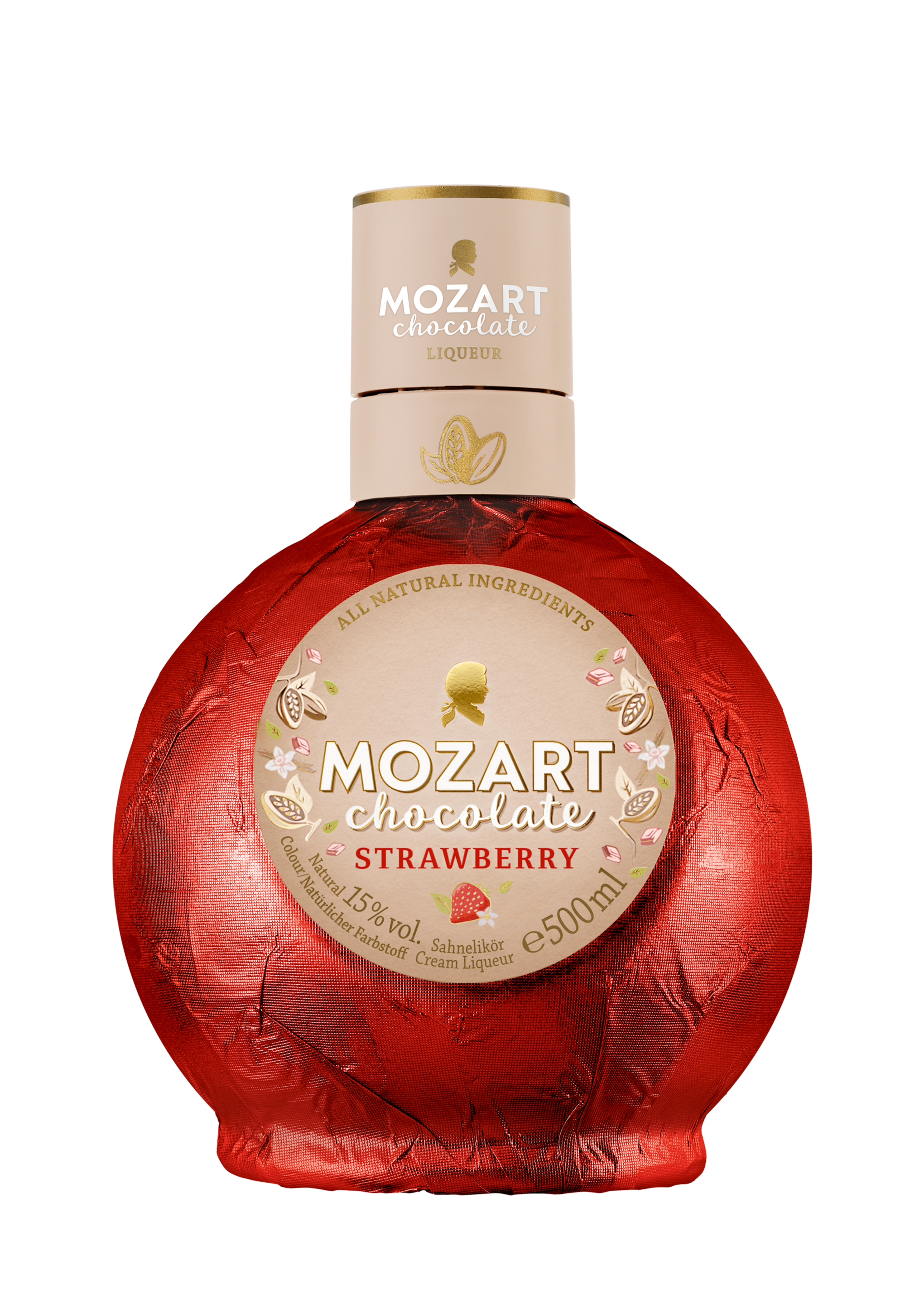 Mozart Chocolate Strawberry Cream 0,5L