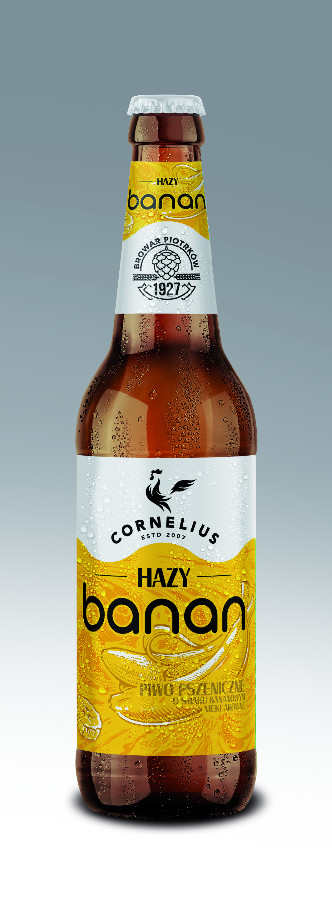 Piwo Cornelius Hazy Pszeniczny Z Bananem 500 Ml