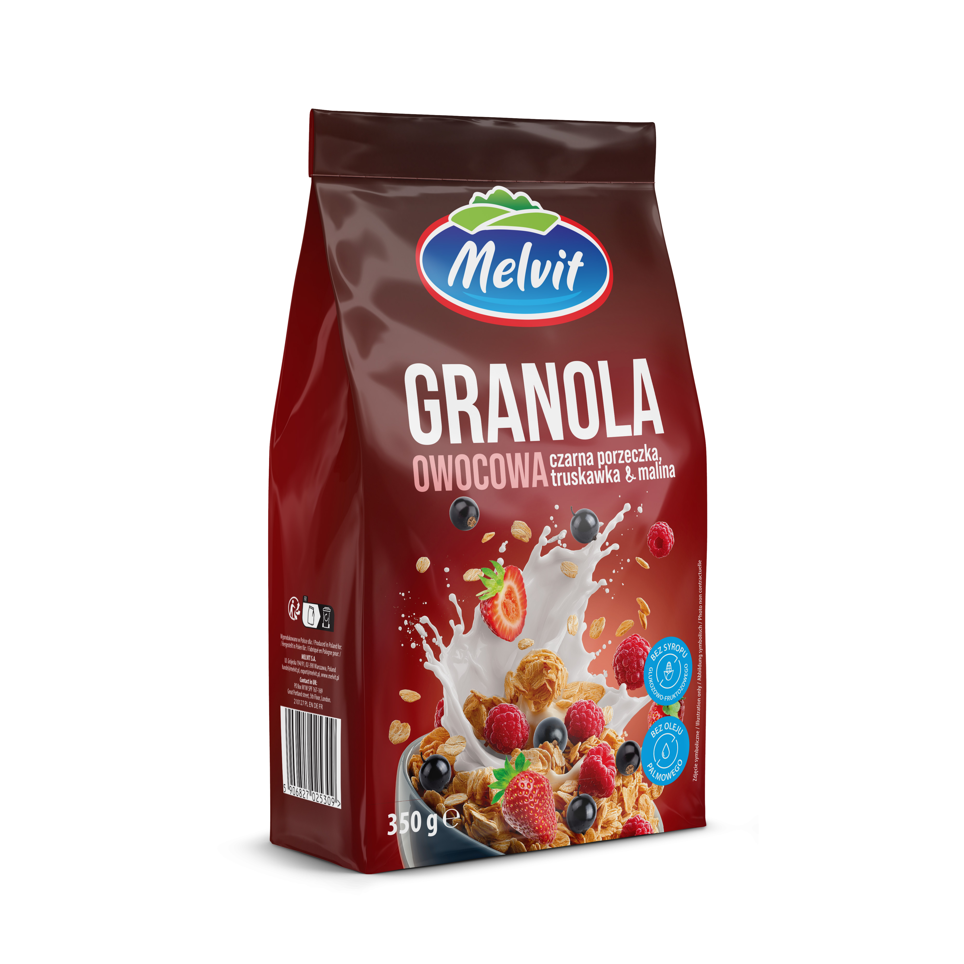 Melvit Granola Owocowa 350G