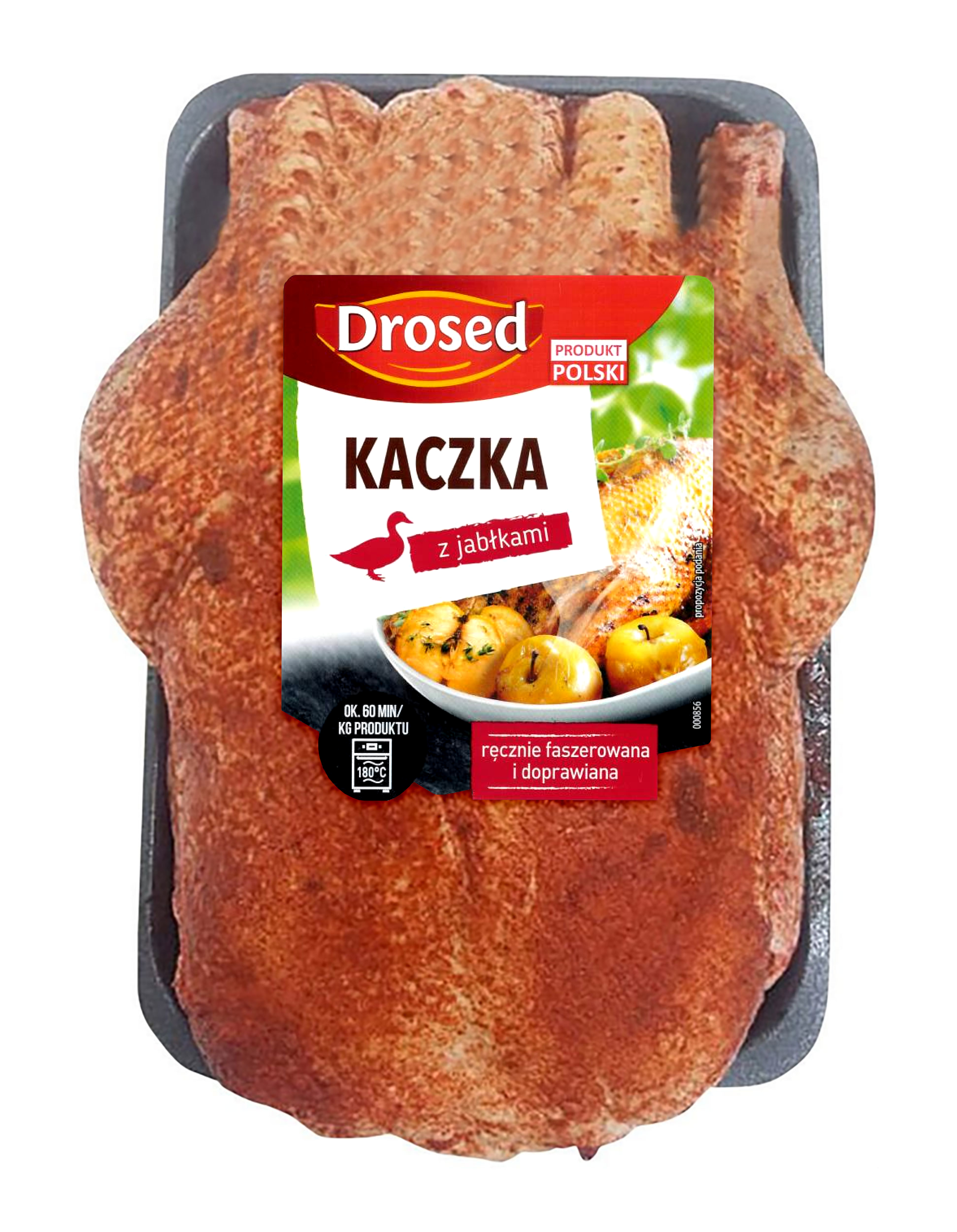 Drosed Kaczka Pekin Z Jabłkami Ok. 2,25 Kg Drobiowy Surowy Wyrób Mięsny