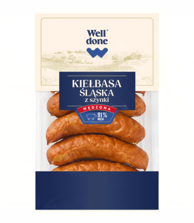 Well Done Kiełbasa śląska 550 g