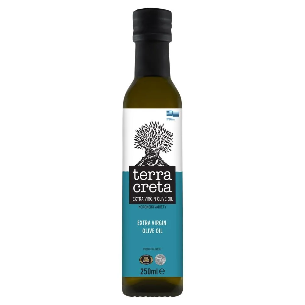 Terra Creta Oliwa z oliwek najwyższej jakości z pierwszego tłoczenia 250 ml
