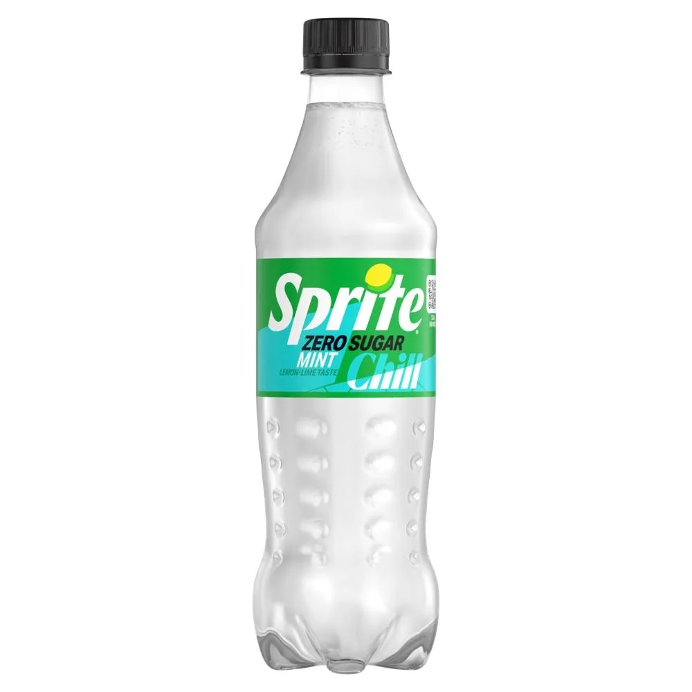 Sprite Zero Sugar Napój gazowany o smaku cytrynowo-limonkowym 500 ml