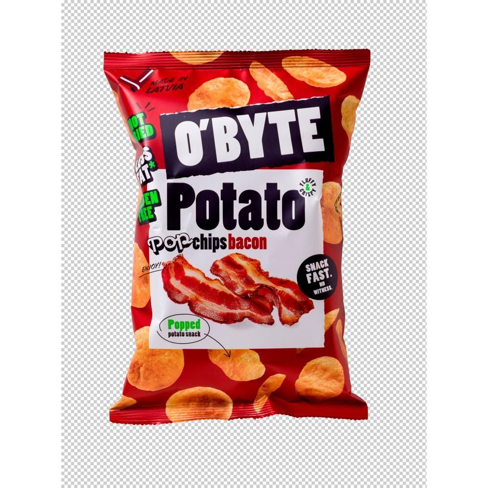 O'Byte Przekąska ziemniaczana o smaku bekonu 90 g