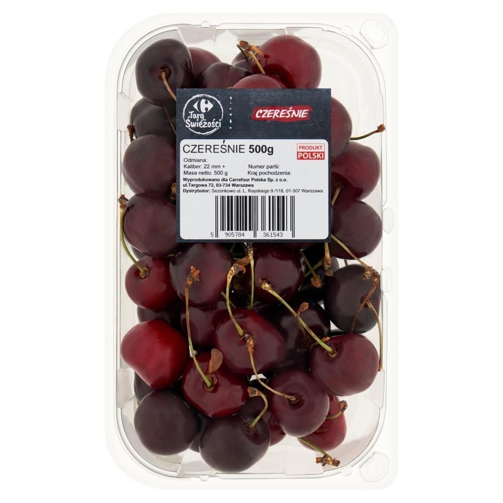 Carrefour Targ Świeżości Czereśnie 500 g
