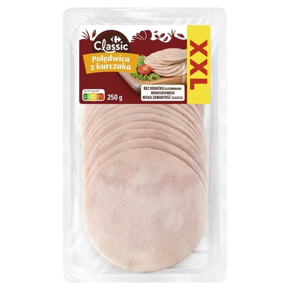 Carrefour Classic XXL Polędwica z kurczaka 250 g