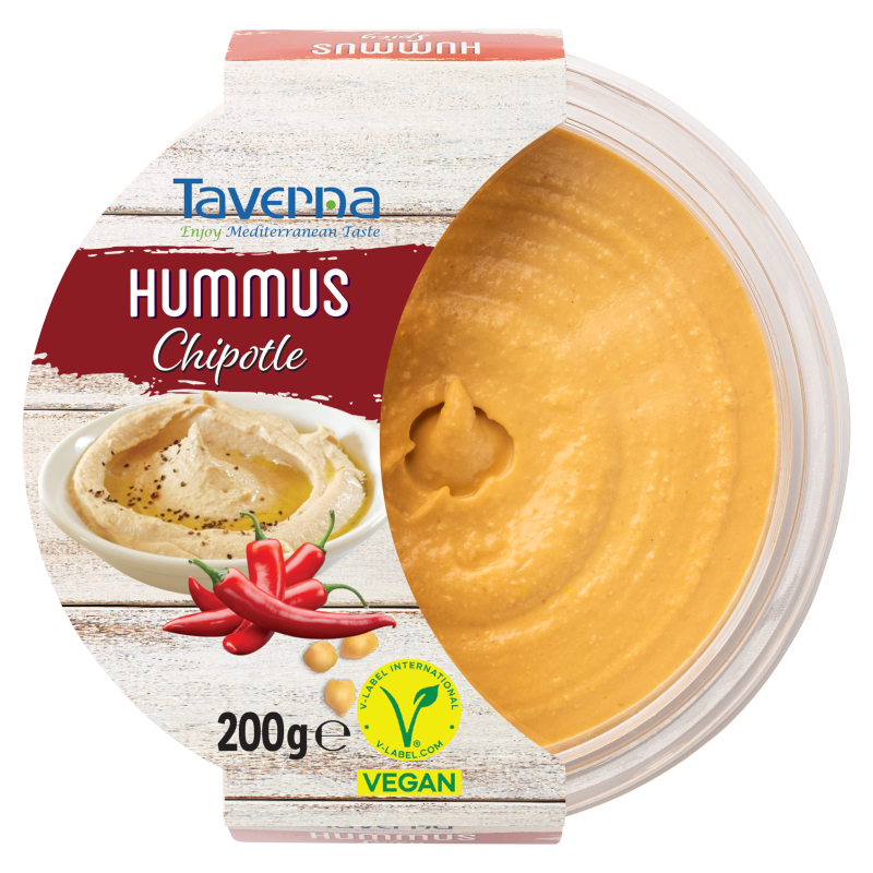 Hummus z papryczkami chipotle