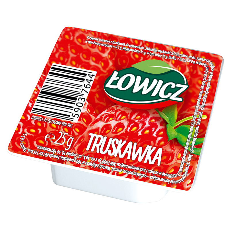 Dżem truskawkowy w MINI porcjach