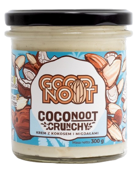 CocoNoot Crunchy - krem z kokosem i migdałami