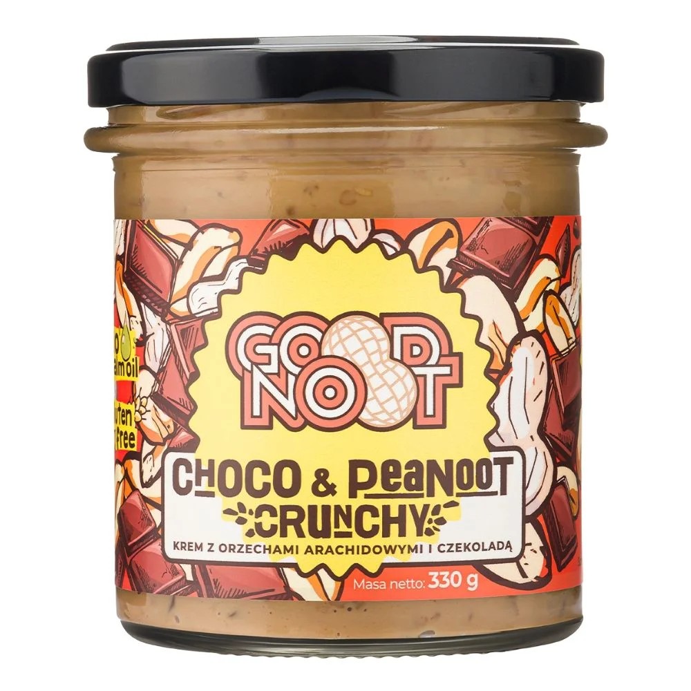 Choco & PeaNoot Crunchy - krem z orzechami arachidowymi i czekoladą
